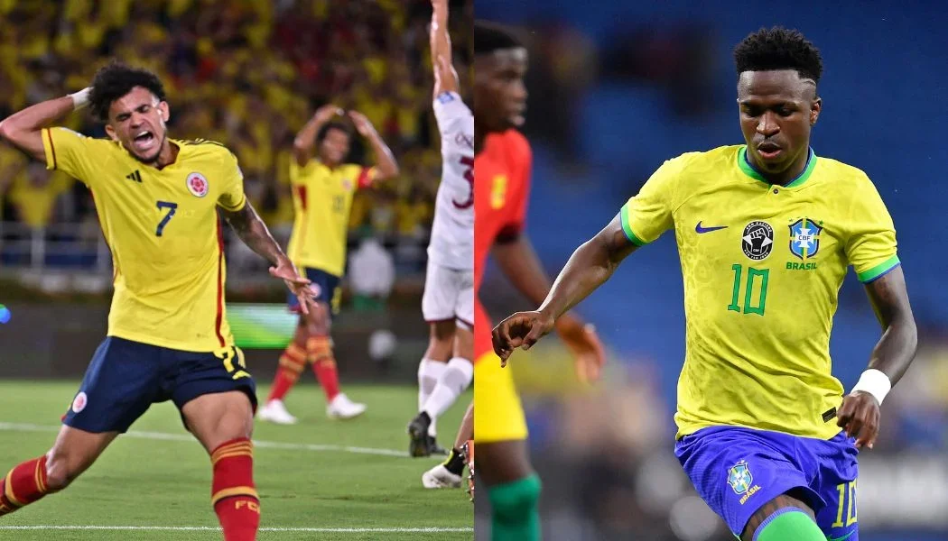 Luis Díaz y Vinícius Junior