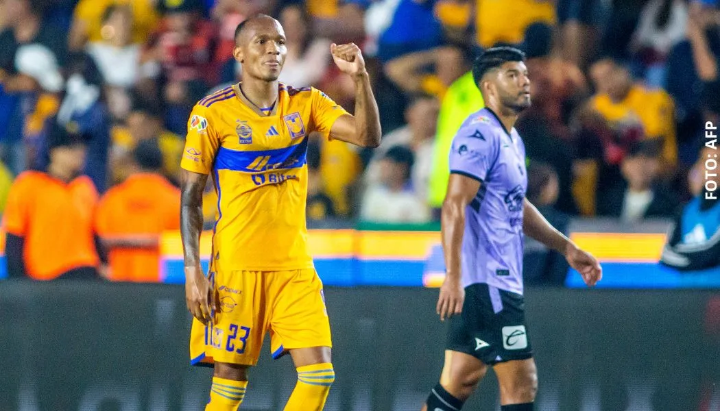 Luis Quiñones le propinó golpe a canterano de Tigres y le fracturó la nariz