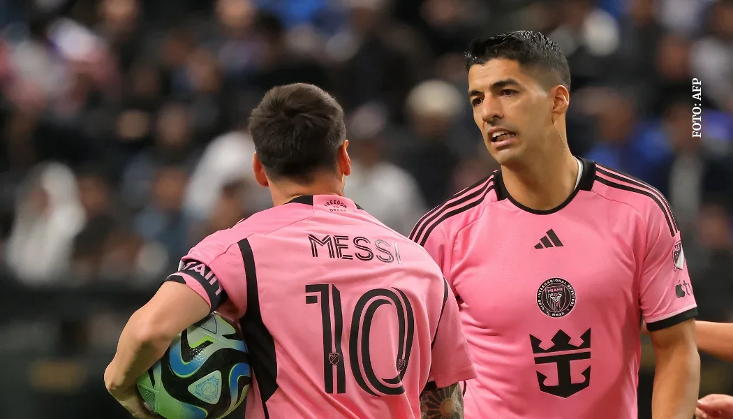 Luis Suárez y Lionel Messi en Inter Miami