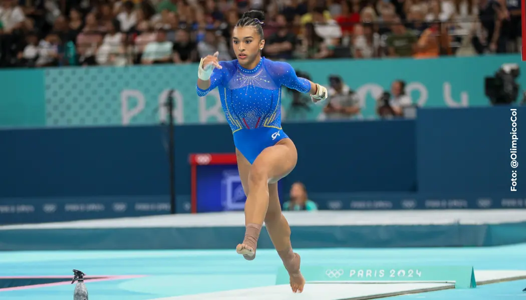 Luisa Blanco, Colombia en la final de gimnasia