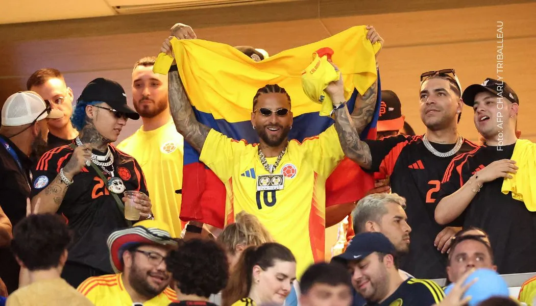 Maluma en medio de insultos con hinchas argentinos