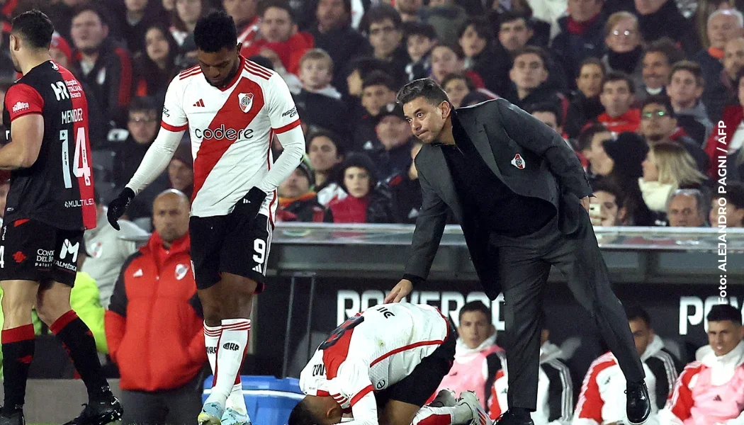 Marcelo Gallardo por récord de DT Gabriel Ochoa Uribe