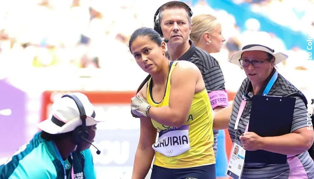 Mayra Gaviria se retiró de prueba de lanzamiento de martillo París 2024