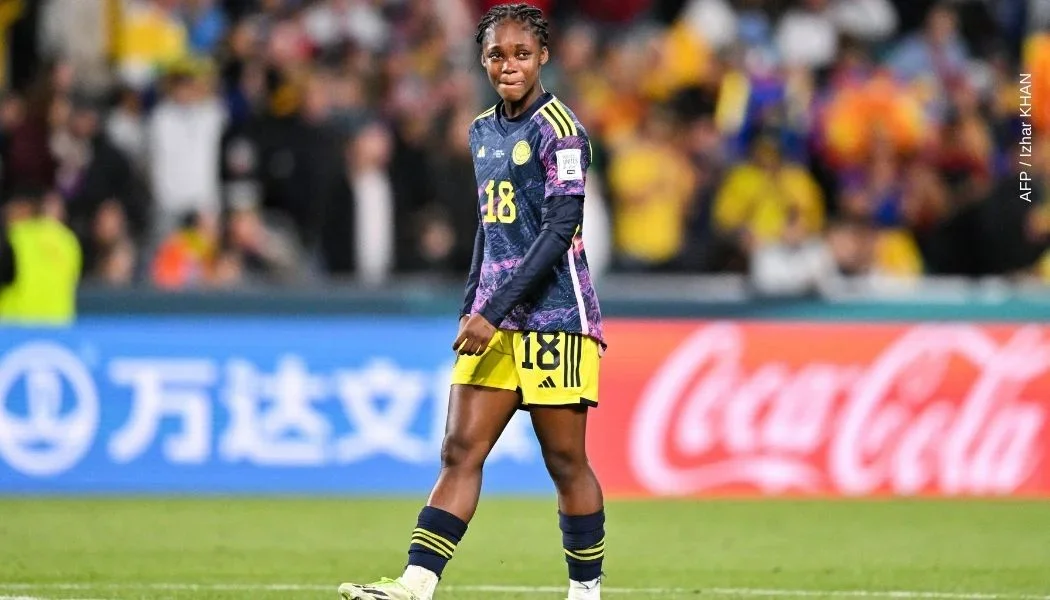 Linda Caicedo y su tristeza tras derrota con inglaterra