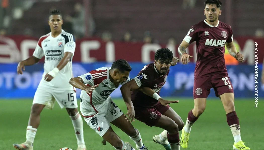 Medellín empató con Lanús cuartos de Copa Sudamericana.