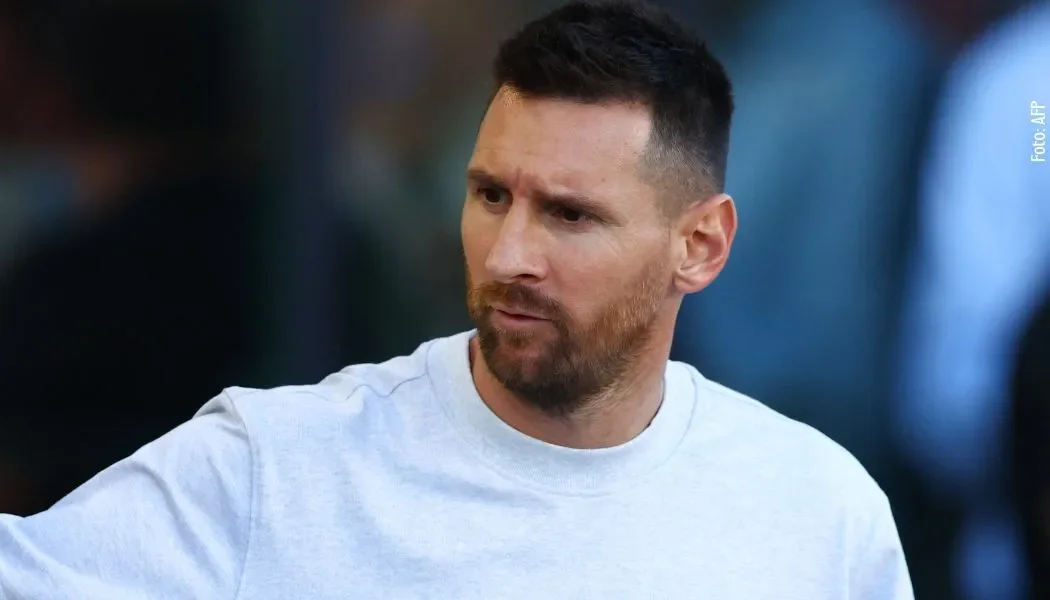 Messi enojado por la derrota de Argentina en los Juegos Olímpicos 2024