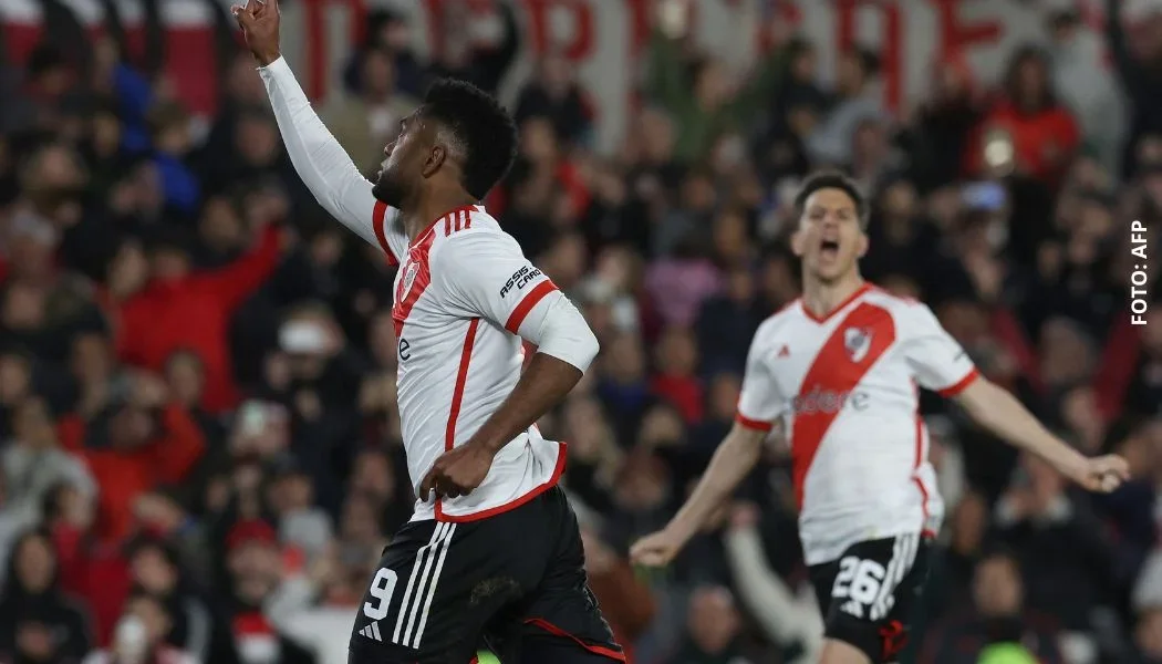 Miguel Ángel Borja en River Plate