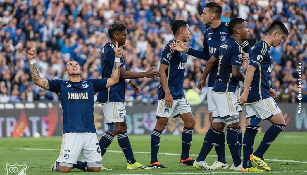 Millonarios celebra su cumpleaños.