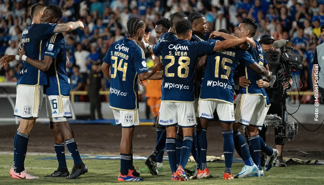 Millonarios titular contra Jaguares Liga Betplay.