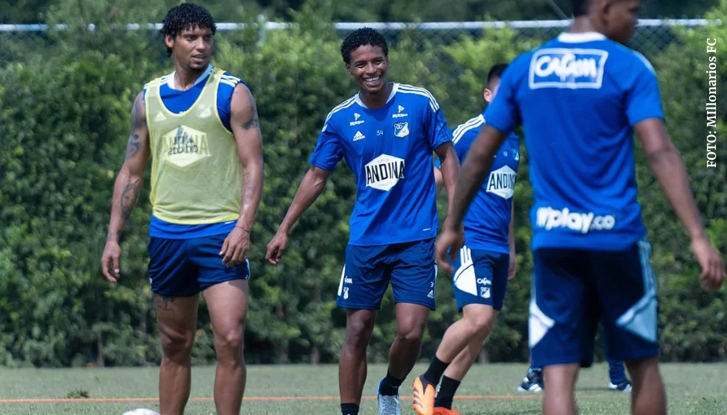 Millonarios en entrenamientos