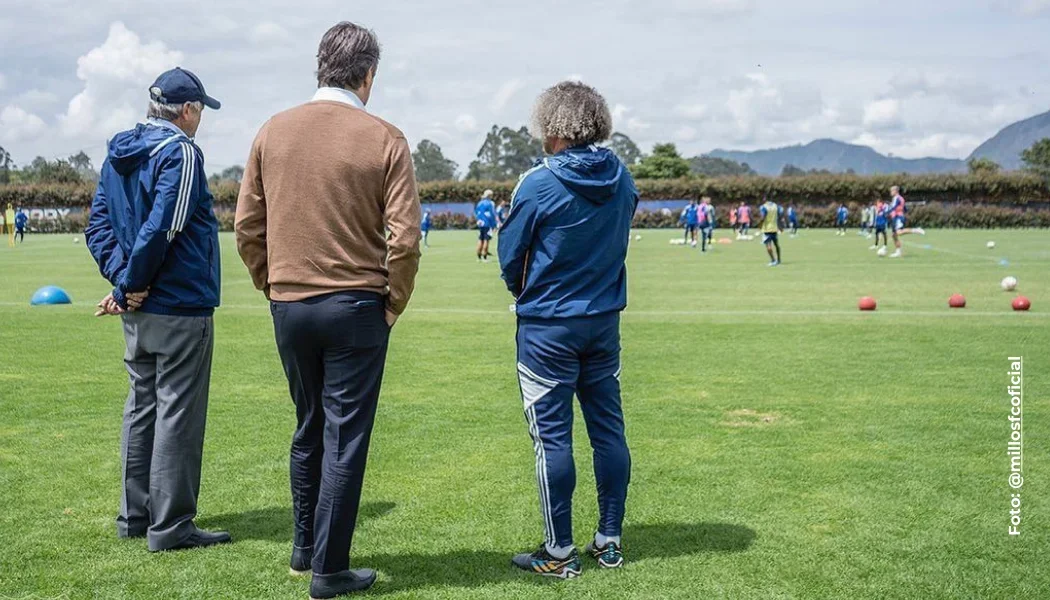 Millonarios analiza rendimiento técnico Alberto Gamero.