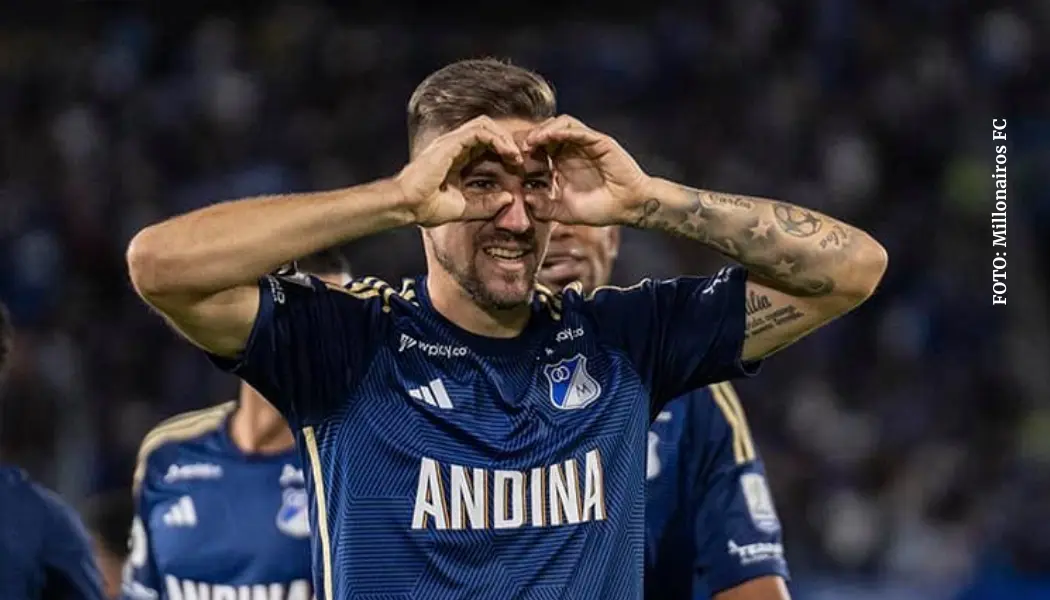 Santiago Giordana : delantero de Millonarios