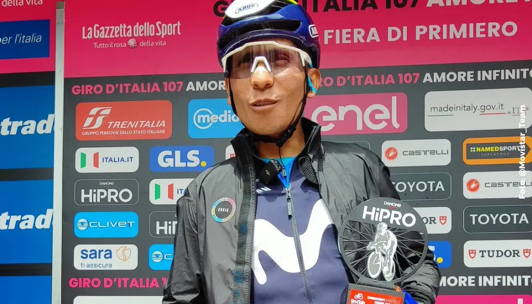 Nairo Quintana, su objetivo serán los primeros veinte puestos en La Vuelta España.