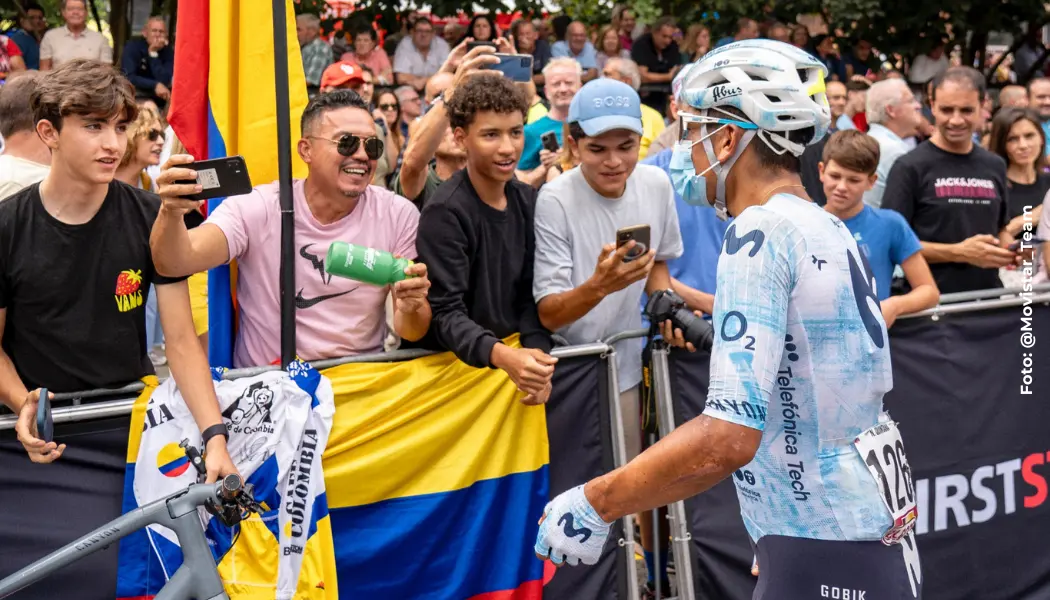 Nairo Quintana clasificación etapa 15 general La Vuelta.