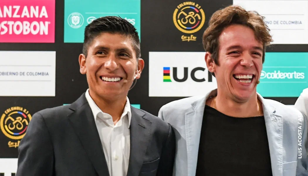 Rigoberto Urán y Nairo Quintana.