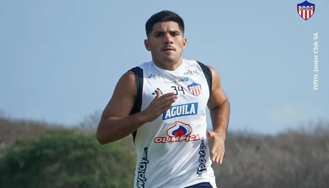Nicolás Zalazar: defensor central del Junior