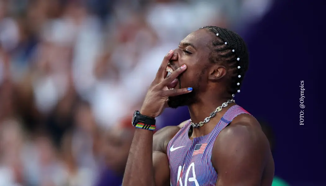 Noah Lyles campeón de los 100 metros Juegos Olímpicos