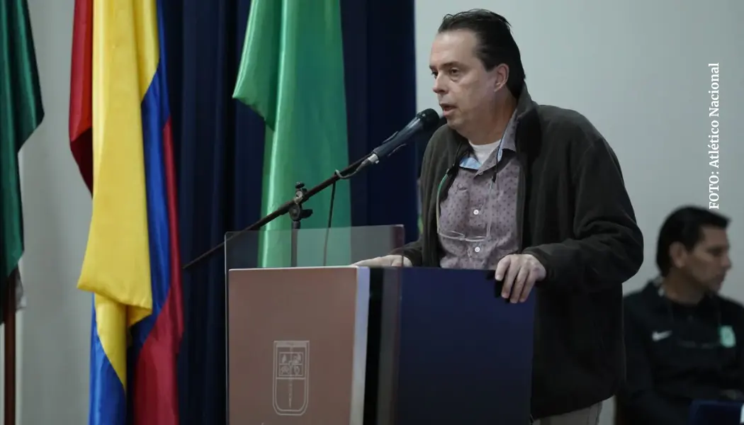 Mauricio Navarro: presidente de Atlético Nacional