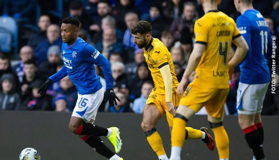 Óscar Cortés promete en Rangers: así fue su debut en la Liga de Escocia ...
