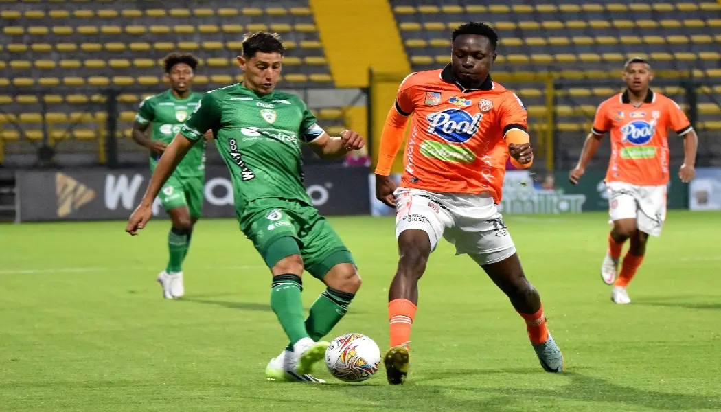 Pablo Lima vistiendo los colores de La Equidad