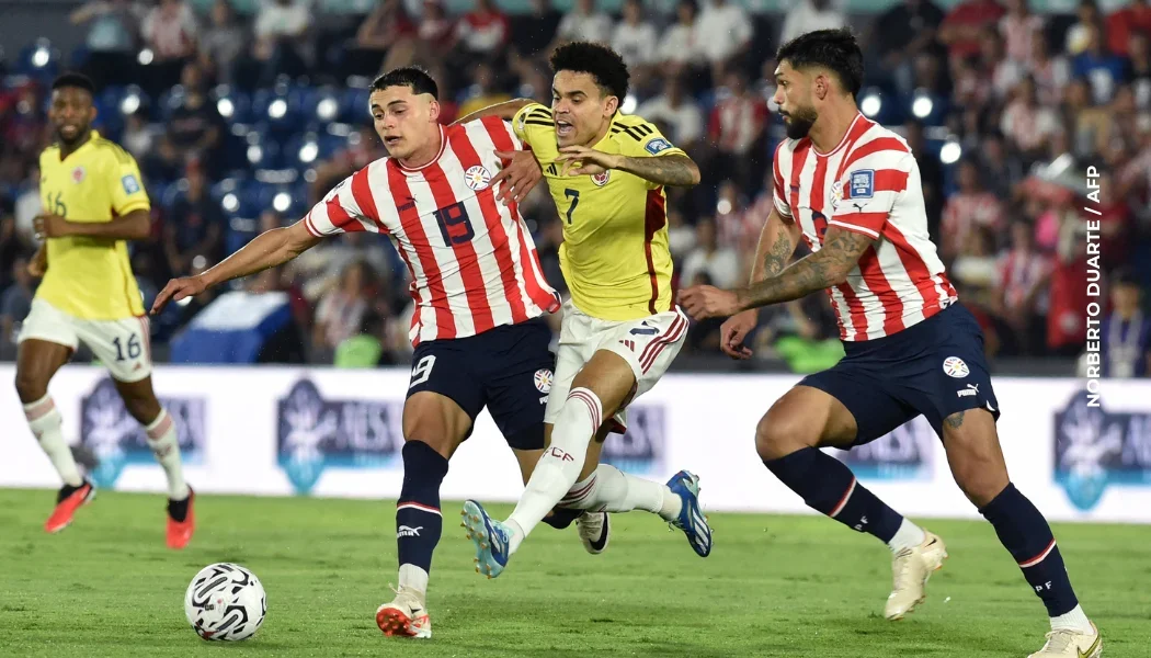 Paraguay vs. Colombia.