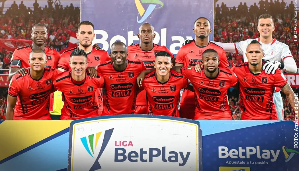 Plantel titular del América de Cali 2023
