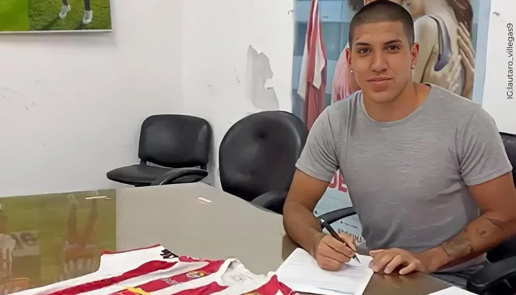 Él es Lautaro Villegas, atacante que quiere el Cali