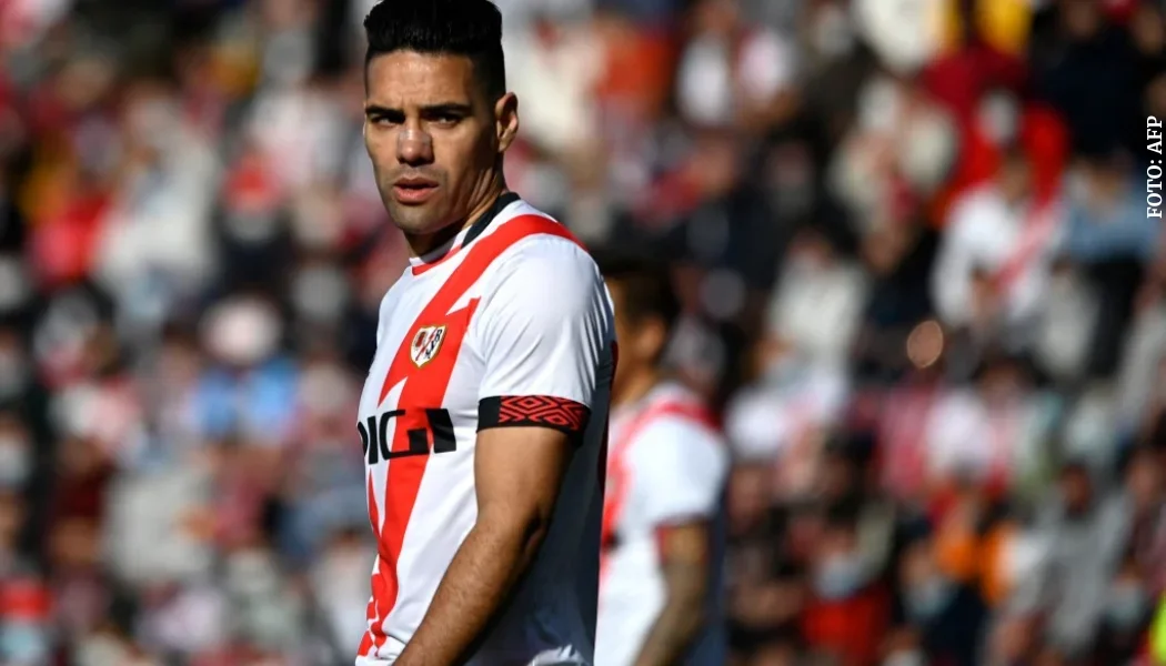 Radamel Falcao García: jugador del Rayo Vallecano