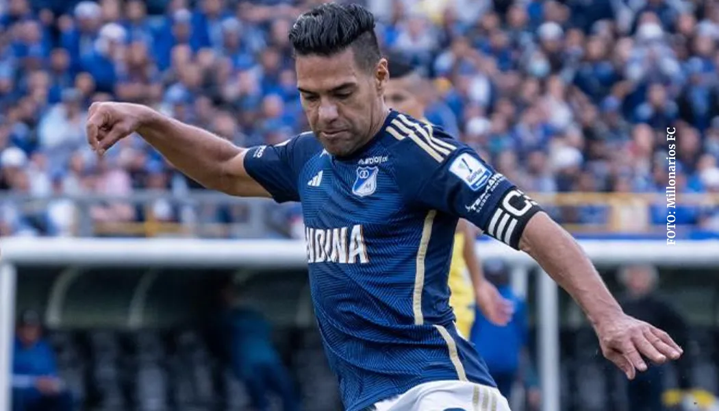 ¡Falcao anotó su primer gol con Millonarios! Mire la jugada y su emotivo festejo