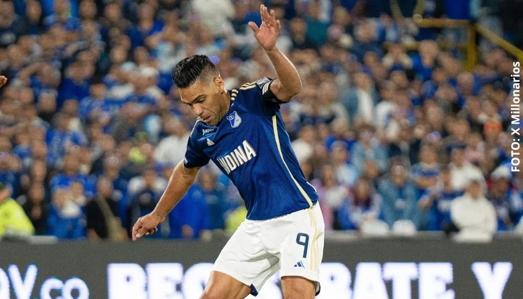 Radamel Falcao García no se perderá ningún partido con Millonarios pese a lesión