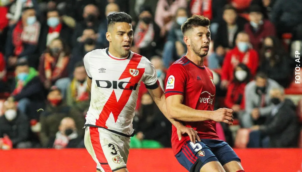 Radamel Falcao García no continuará en Rayo Vallecano