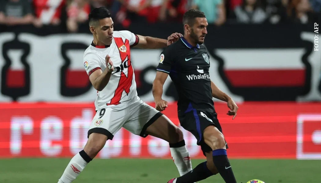 Radamel Falcao García ante Atlético de Madrid