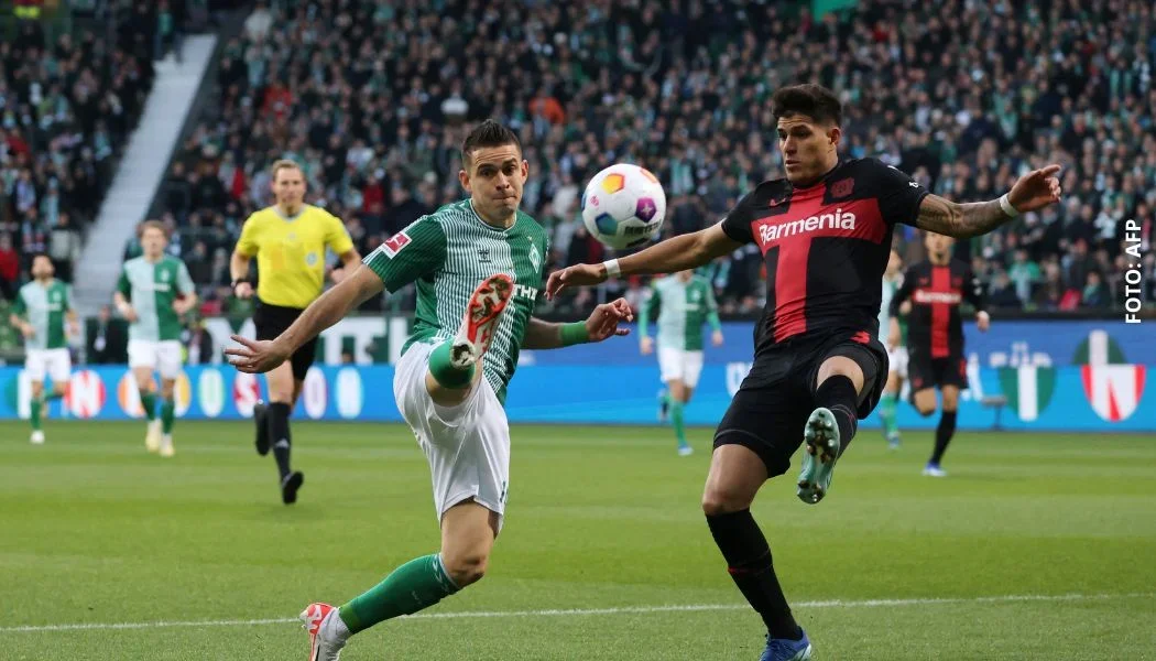 Rafael Santos Borré con Werder Bremen