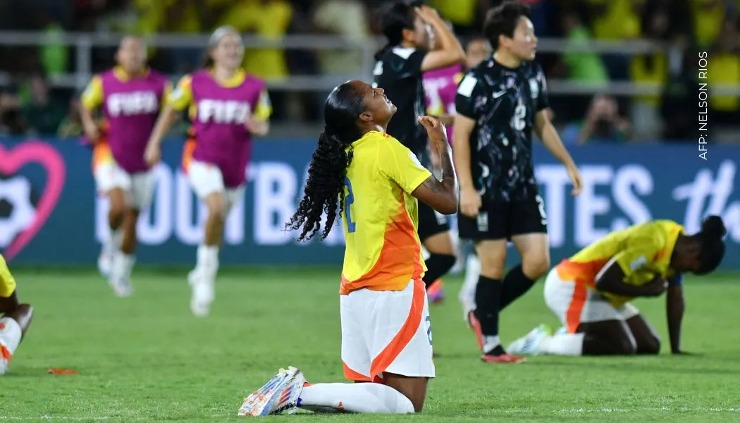 Registro de Colombia en cuartos de final Mundial Sub-20