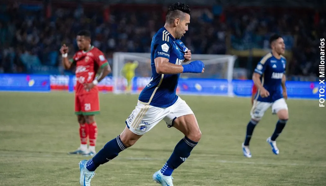 René Higuita festejó el gol de Radamel Falcao García con Millonarios