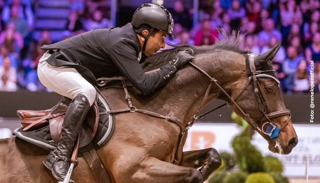 Colombiano René y su caballo Kheros: Juegos Olímpicos: 5 y 6 agosto.