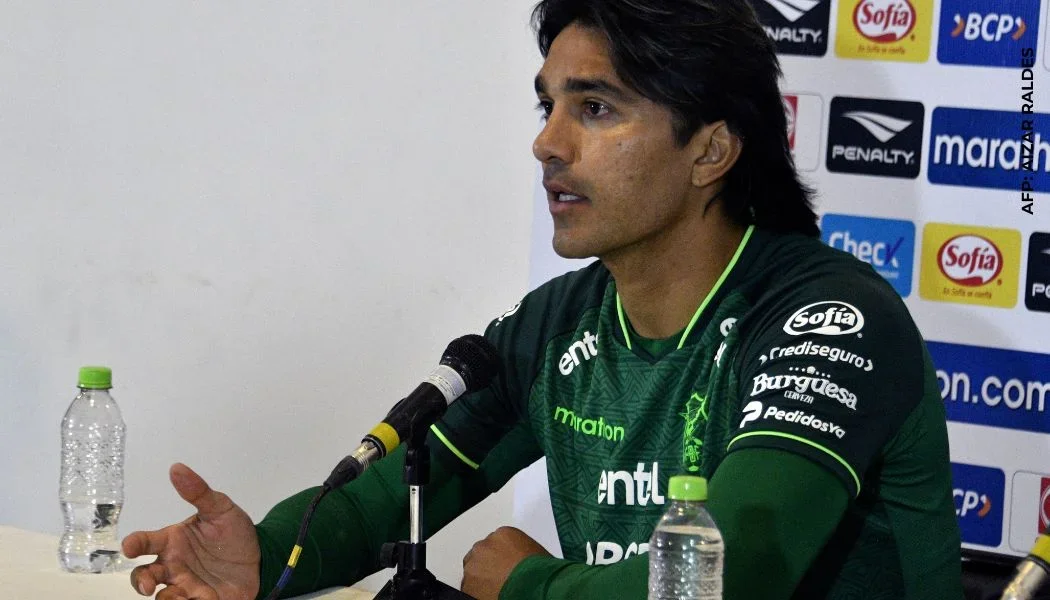 Reacción jugadores de Bolivia tras decisión de Martins