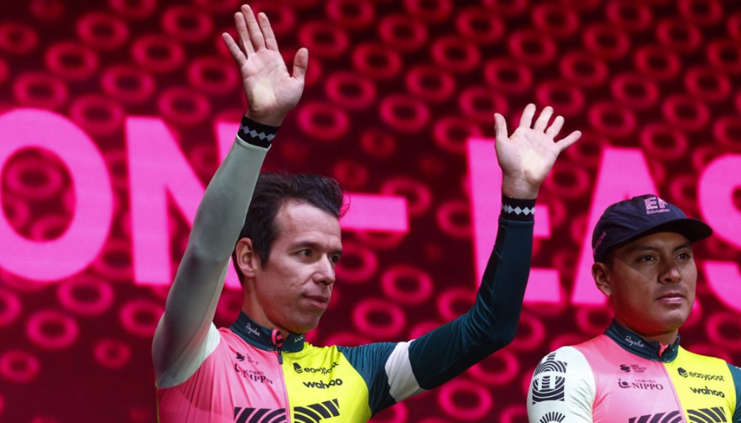 Rigoberto Urán, ciclista colombiano del equipo EF Education First