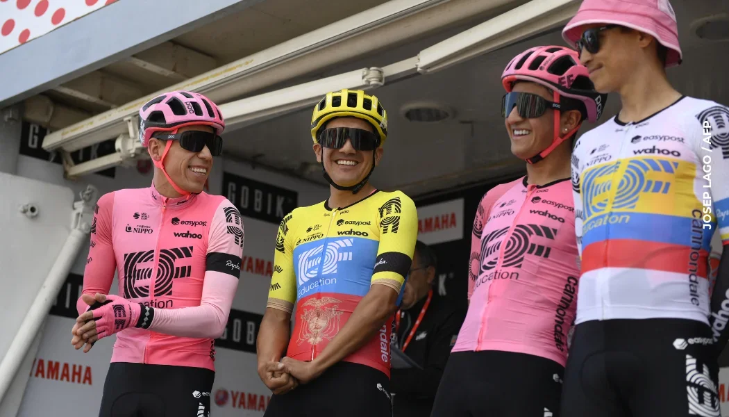 Rigoberto Urán del EF Education.