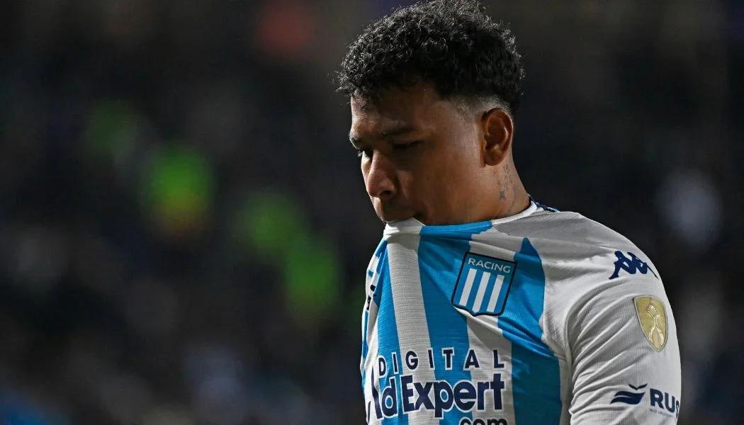 Roger Martínez con Racing