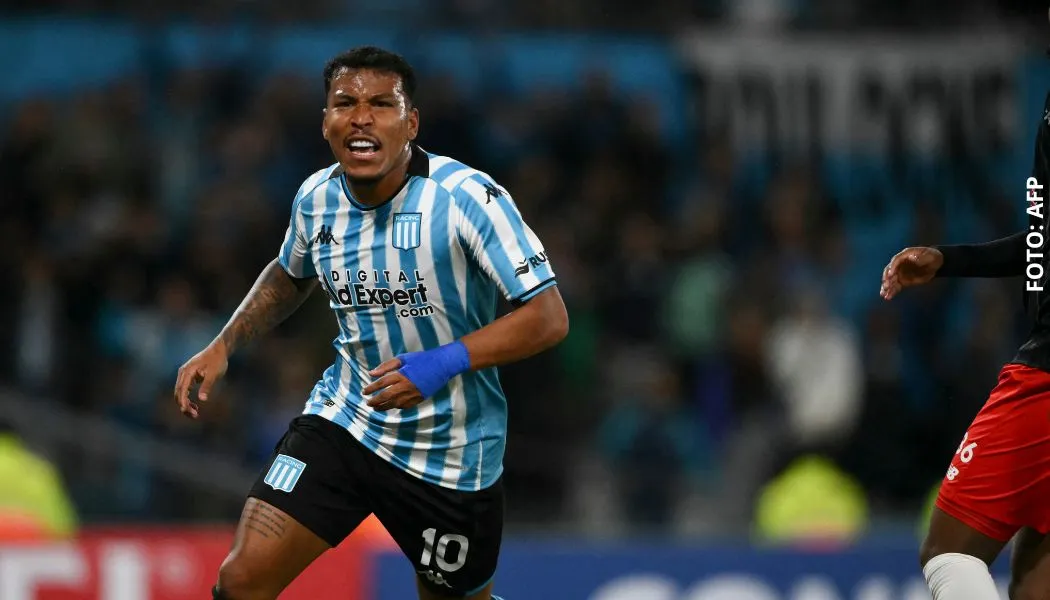 Roger Martínez seguiría en Racing y no llegaría a Atlético Nacional