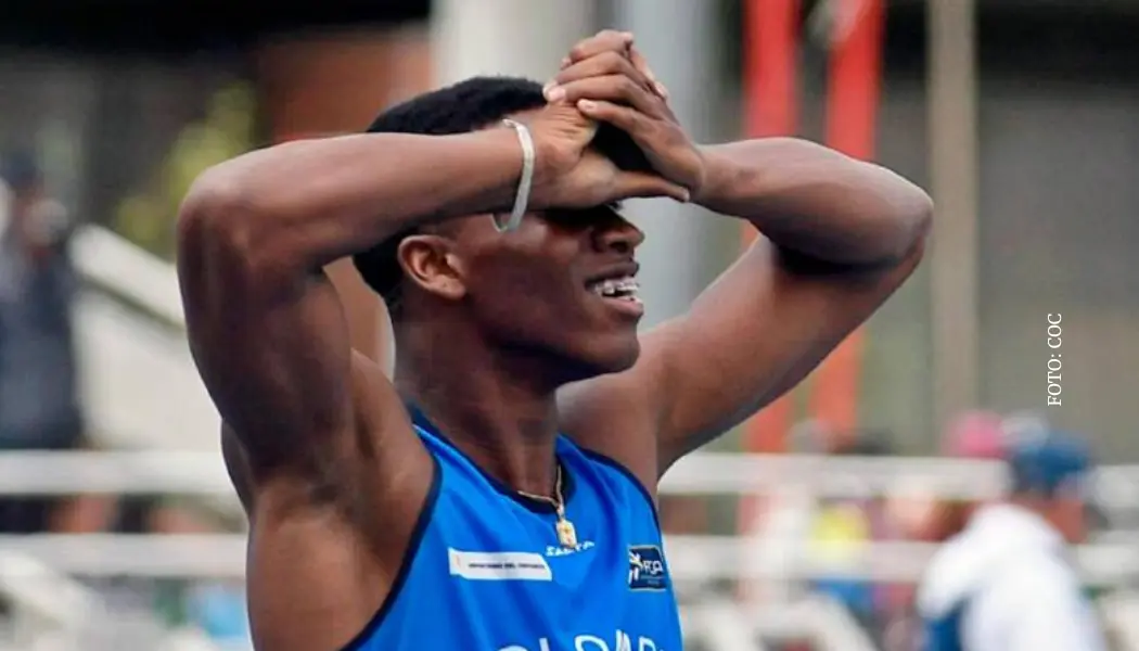 Ronal Longa mejor marca Colombia en una prueba de 100 m