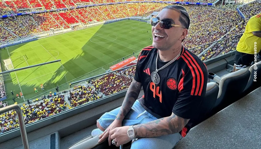 Video Ryan Castro inauguración y vestuario de Colombia.