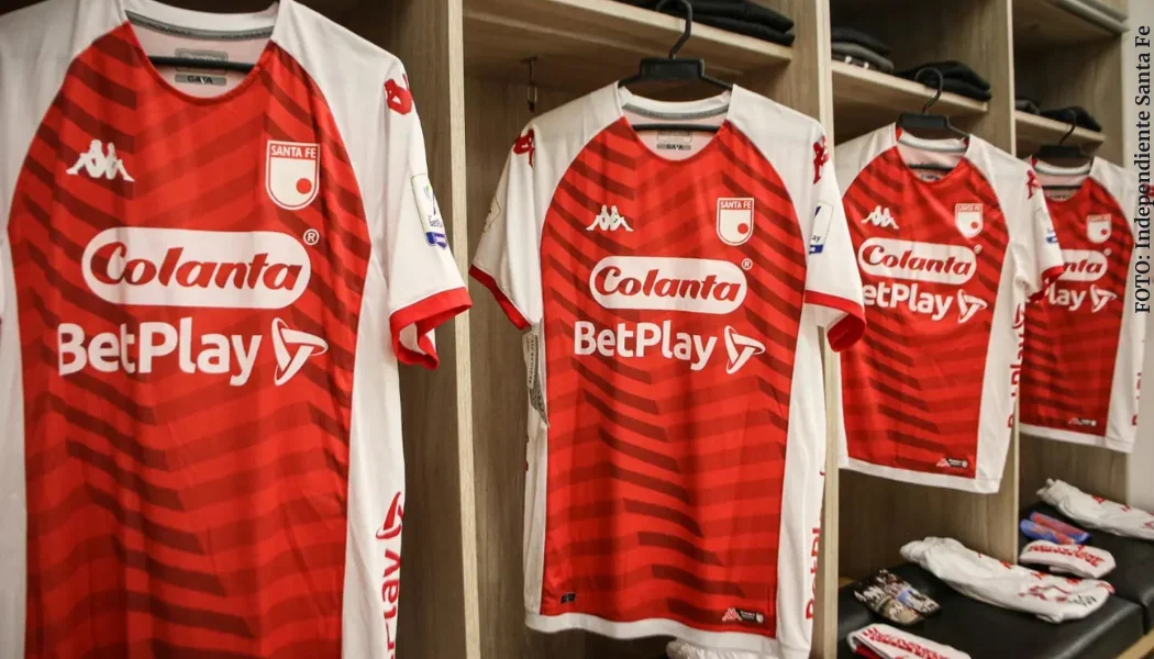 Camerino de Independiente Santa Fe