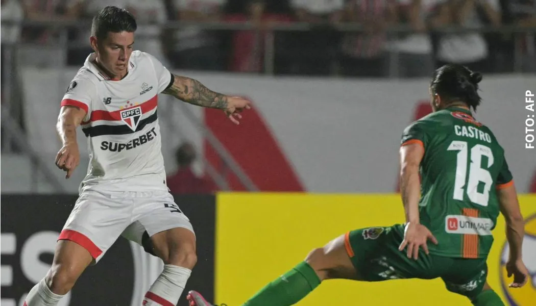 Sao Paulo no se despedirá en redes de James Rodríguez