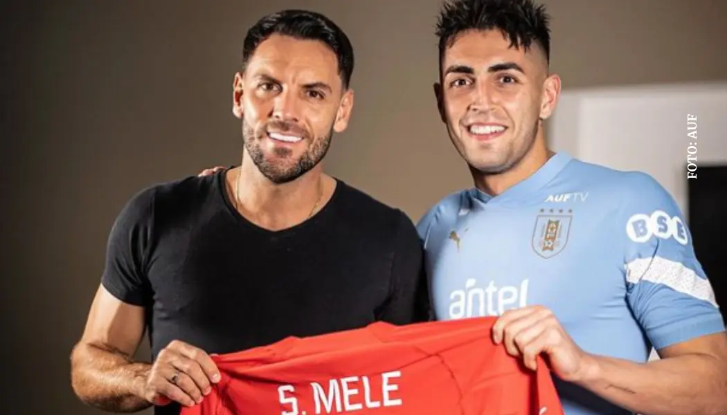 Sebastián Viera dio candidatos arco Junior si sale Mele / Foto: AUF