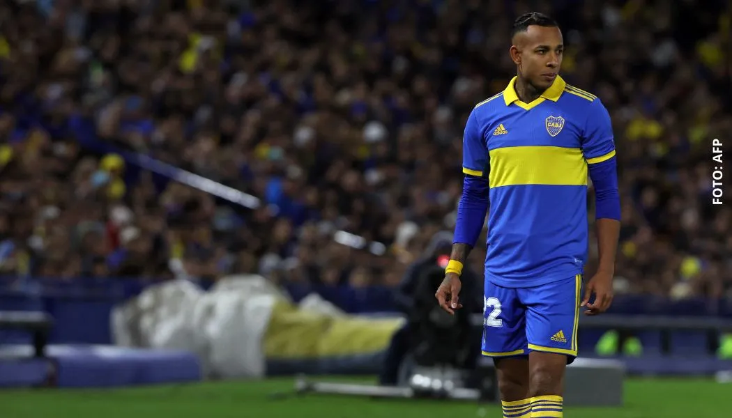 Sebastián Villa con Boca Juniors