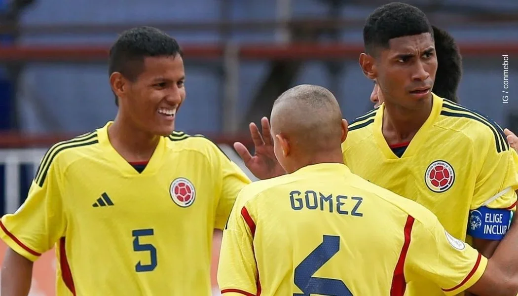 Colombia Sub 20 en fútbol playa clasifica en Chile