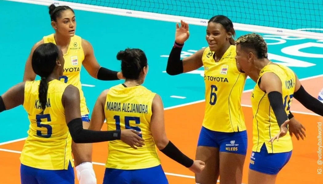 Voleibol femenino: Colombia buscará un cupo a París