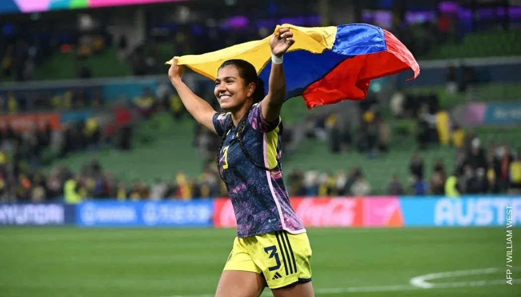 Colombianas lo dieron todo en festejo post partido